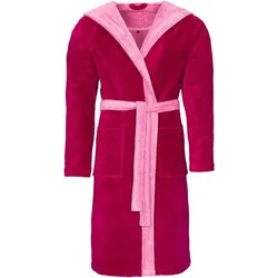 Vossen Unisex-Bademantel Poppy cranberry M