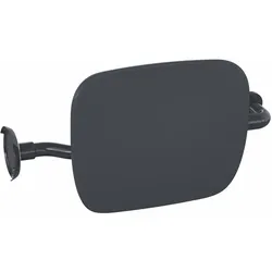 Rückenstütze, Stange Edst., plvb, Rückenstütze Integral-Hartschaum, Wandabstand var. einstellbar, AM: 650 bis 750, H: 362, Rückenlehne B: 452, eins. Mont. an Wand m. Ros. (links), eins. Mont. an SKG 802.50 (re), in Farbe SD