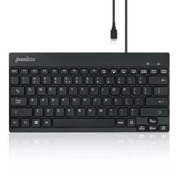 Perixx PERIBOARD-426 kabelgebundene Tastatur - QWERTZ DE - schwarz