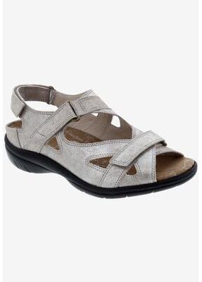 Women's Drew Lagoon Sandals by Drew in Champagne Dusty Leather (Size 6 M)