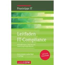 Leitfaden IT-Compliance, Fachbücher von Diana Nestler, Julian Modi