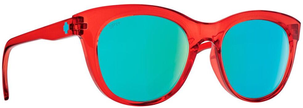 Spy  - Boundless Translucent Red Bronze Light Blue Spectra Mirror - Lunettes de soleil