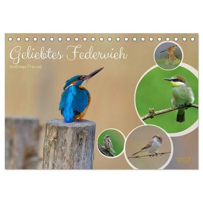 Geliebtes Federvieh (Tischkalender 2027 DIN A5 quer), CALVENDO Monatskalender