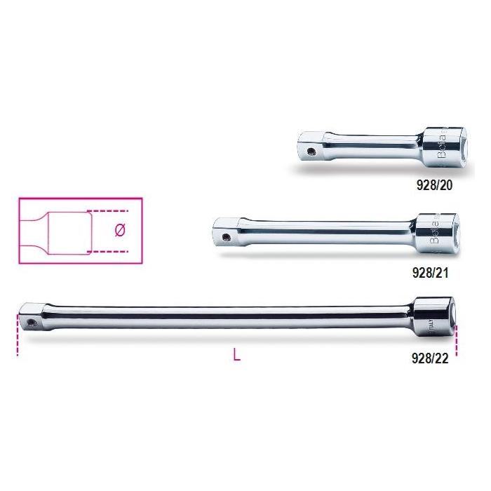 BETA 009280825 3/4" Verlängerung 380 mm (55670857)