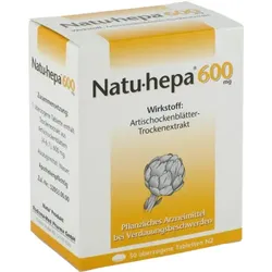 NATU HEPA 600 mg überzogene Tabletten 50 St
