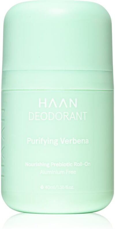 HAAN Deodorant Purifying Verbena déodorant roll-on sans aluminium 40 ml
