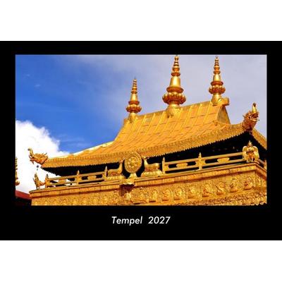 Tempel 2027 Fotokalender DIN A3