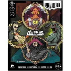 Iello Jeu Unmatched - Combats de Legende Vol.3 (Französisch, 2 - 4 Spieler)
