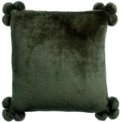 Vivaraise, Dekokissen, kissen tender pompons (45 x 45 cm)