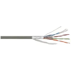 Delight Cat5e U-FTP-Installationskabel 305m Grau (CAT5e, 305 m), Netzwerkkabel