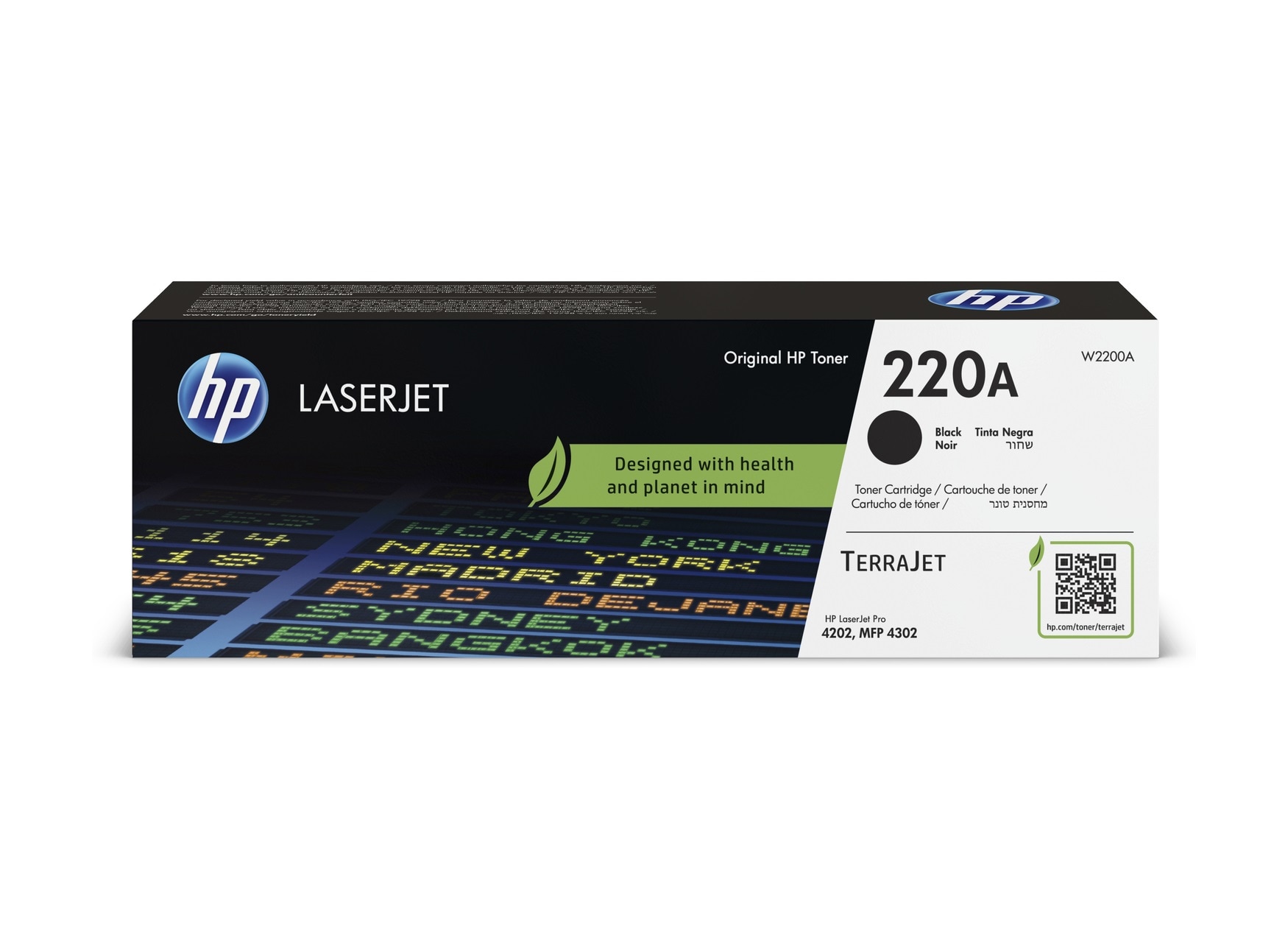 HP 220A / W2200A Original Toner Schwarz für ca. 2.000 Seiten