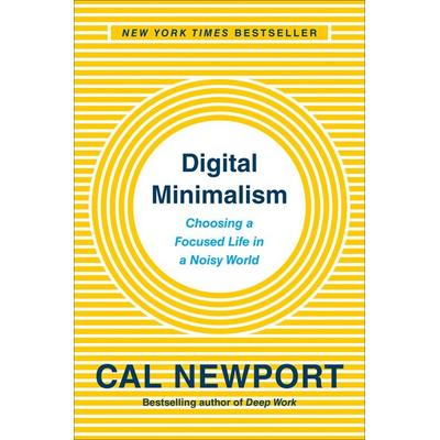 Digital Minimalism, Gebundene Ausgabe von Cal Newport, Random House N.Y., 978-0-525-53651-2
