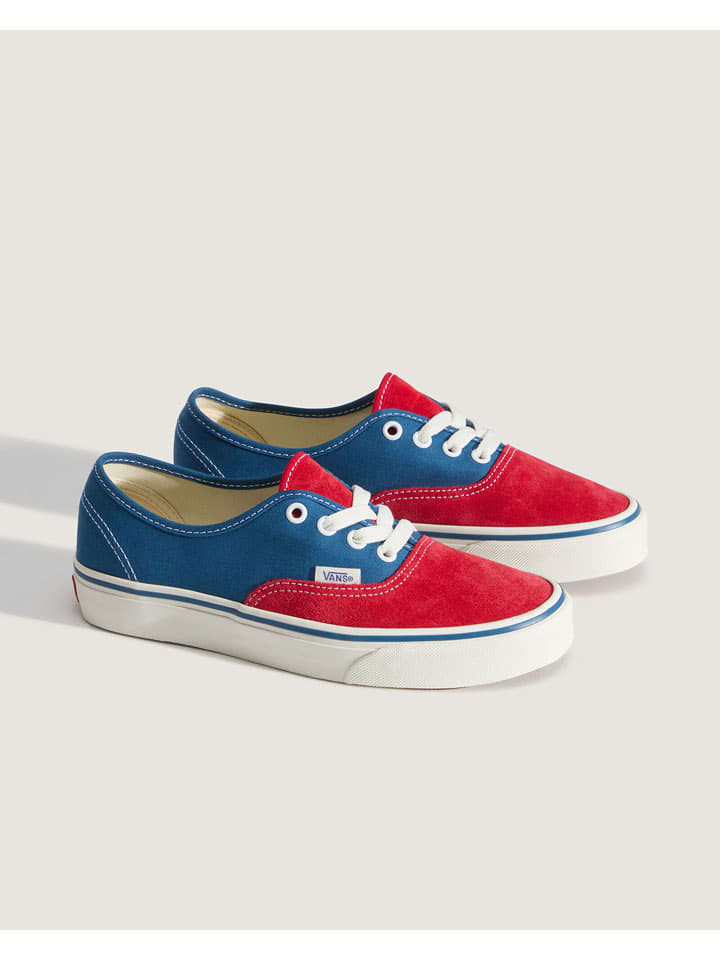 Vans Sneakers in Blau/ Rot - 46