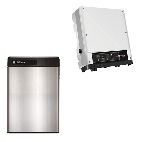 RESU 12 mit GoodWe Hybrid LV GW5048-EM / 3Phase-Smartmeter