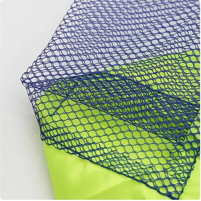 INF Blauer Polyester-Netzbeutel zur Aufbewahrung von Sandspielzeug und Werkzeugen