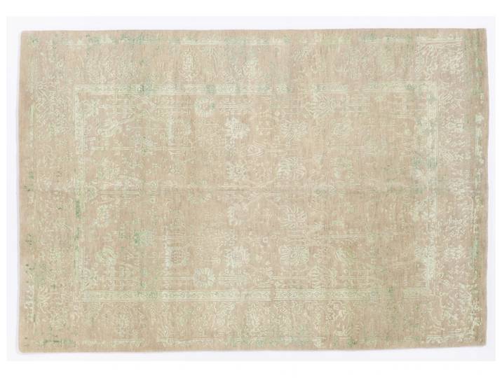 Moderner Teppich Hamedan Negra/ Farbe: Beige / Masse (BxT) :124x182 cm