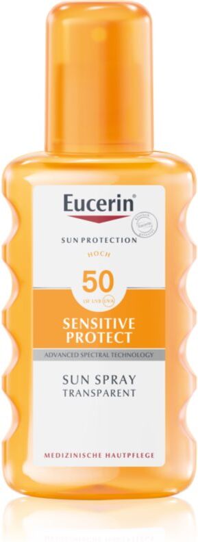 Eucerin Sun Dry Touch Oil Control transparent protective spray SPF 50 200 ml