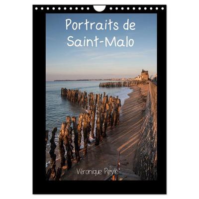 Portraits de Saint-Malo (Calendrier mural 2026 DIN A4 horizontal), CALVENDO calendrier mensuel