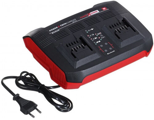 Einhell Double Chargeur rapide Power X-Twincharger 3A PXC 4512069