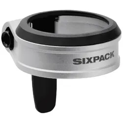 SIXPACK RACING Sattelklemme gedichtet 34,9 mm | raw