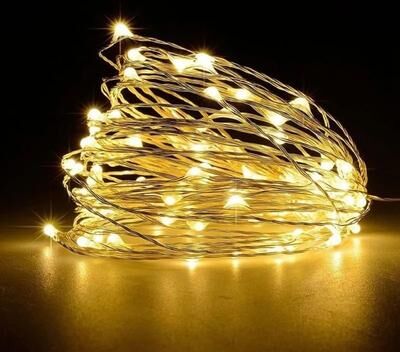 Uplift Picks Portable Battery Fairy Lights For Effortless Bedroom Garden Wedding Ambiance Anywhere warm 20 M