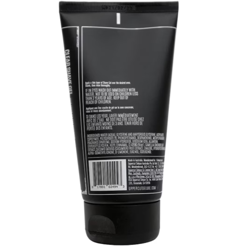 Uppercut Deluxe Deluxe Clear Shave Gel for Men 120mL