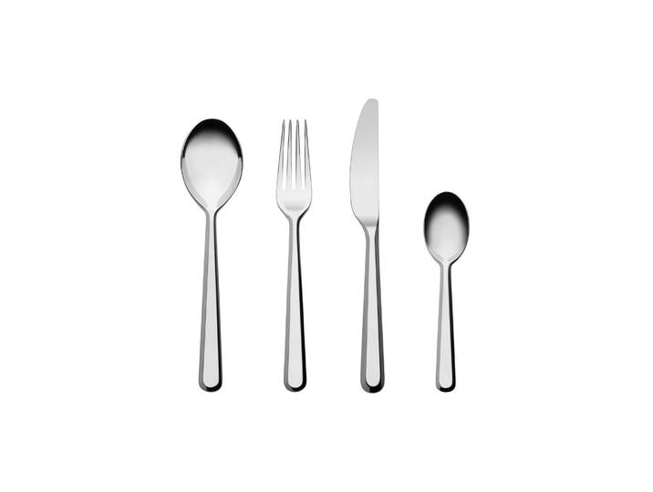 Alessi - Ménagère Amici - Métal - Acier inoxydable - Designer Big Game
