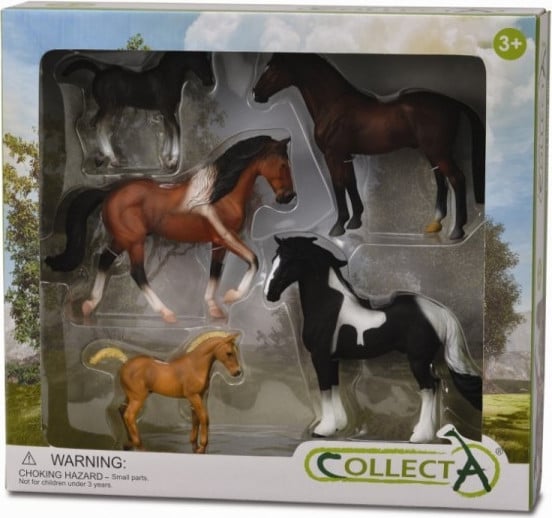 Collecta Horse Life Sada 5-delig figuurset