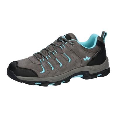 Outdoorschuh LICO "Outdoorschuh Manaslu", Damen, Gr. 39, grau, Veloursleder, Schuhe Outdoorschuh