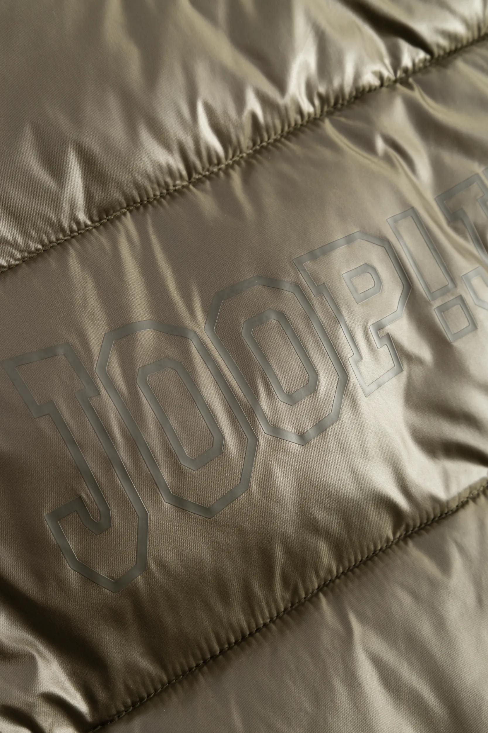 Joop! Steppweste JOOP "Vaike", Damen, Gr. S, braun (dunkelgrün), Web, Obermaterial: 100% Polyamid, gerade, Westen Steppweste, glänzende Oberfläche dunkelgrün S