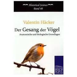 Der Gesang der Vögel, Fachbücher von Valentin Häcker