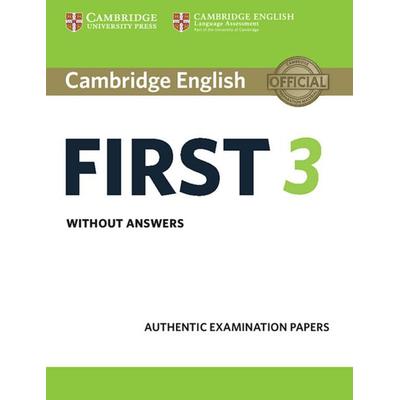 Cambridge English First 3, Taschenbuch von , Klett Sprachen GmbH, 978-3-12-535214-8