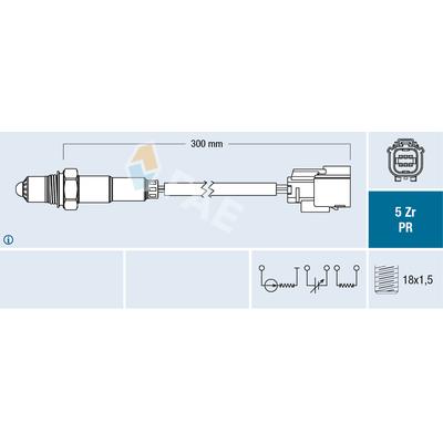 FAE Lambdasonde 75175 für Ford