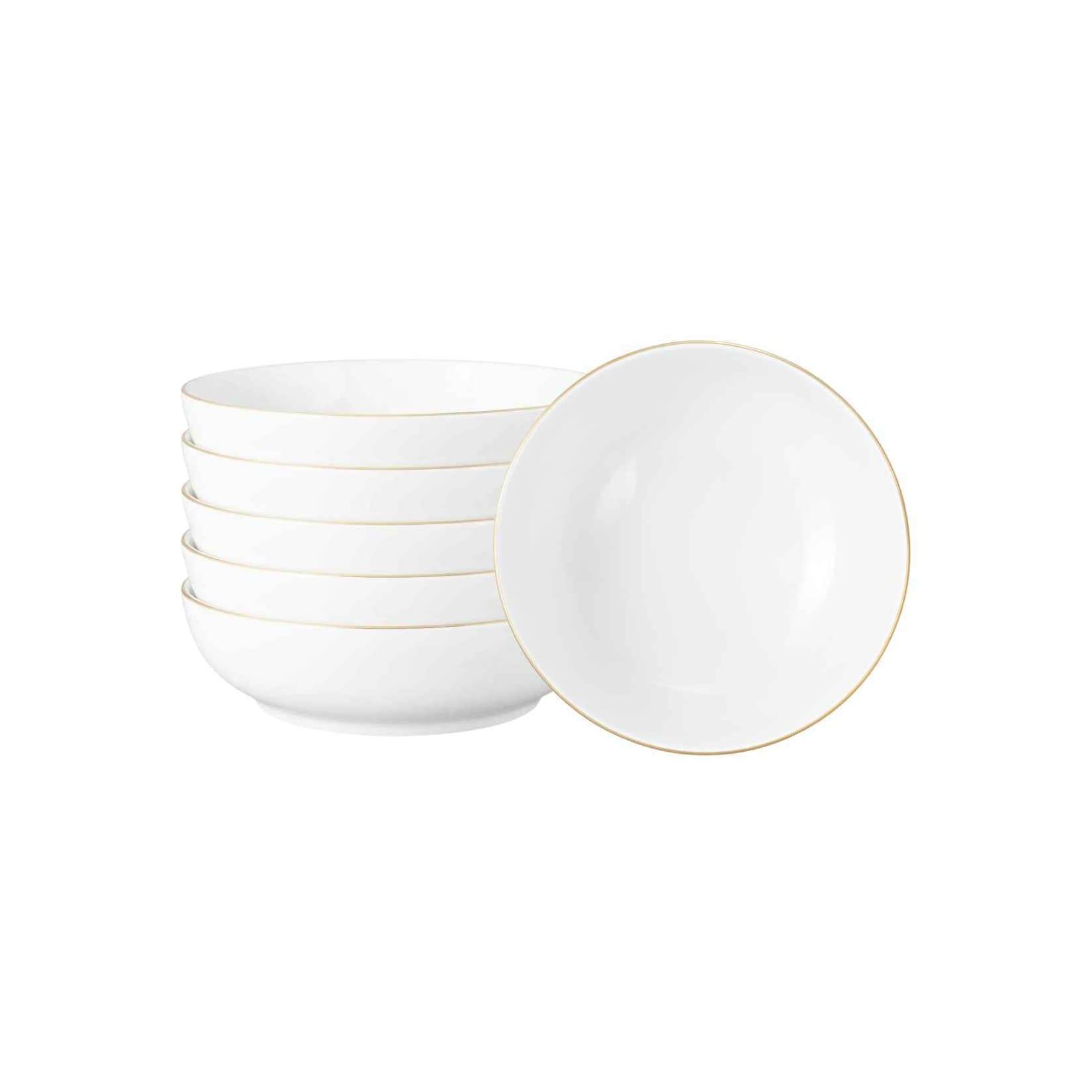 Seltmann Weiden Foodbowls Liberty Goldrand ø 17,5 cm 6er Set