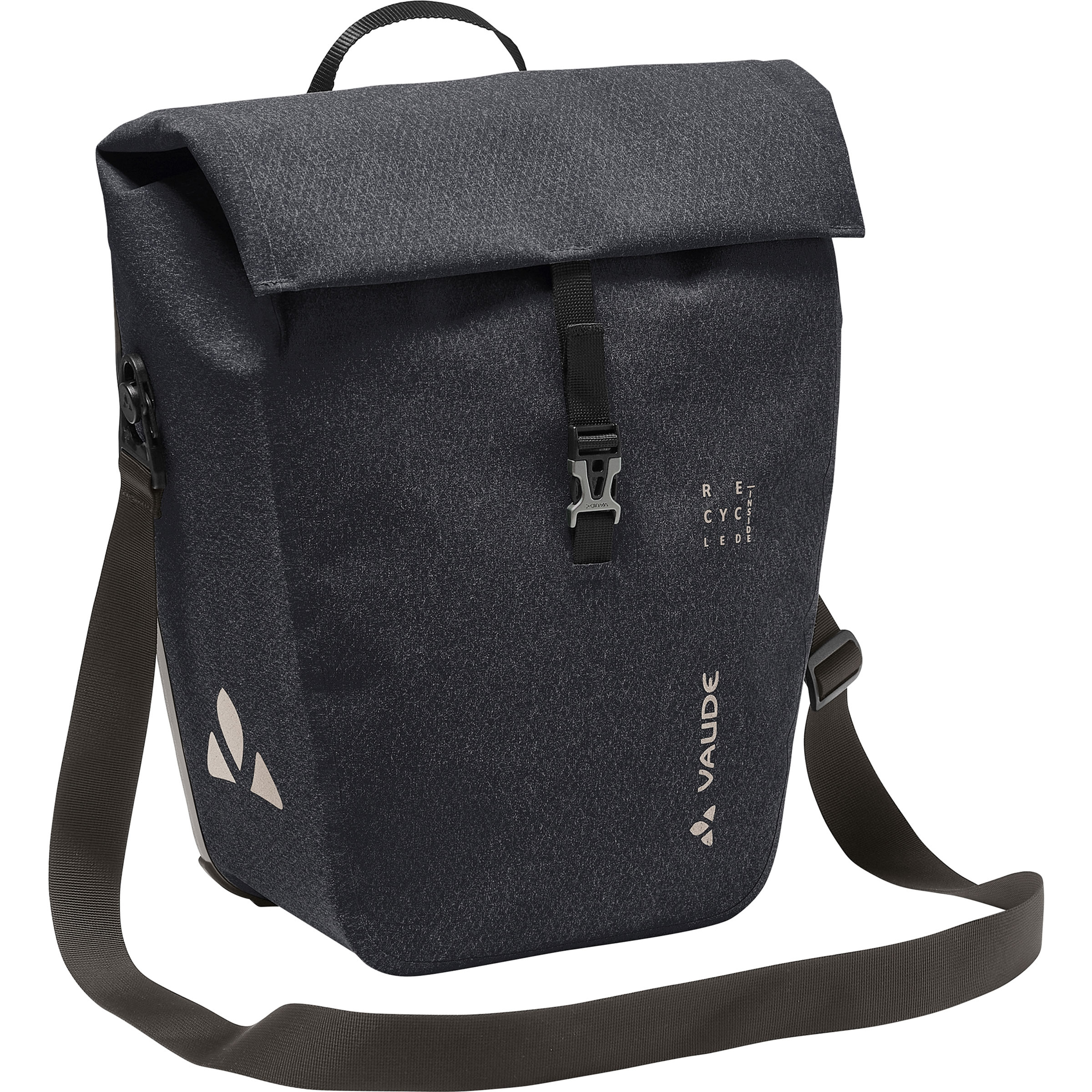 Vaude Recycle Commute Single Fahrradtaschen schwarz Größe 20L Camping Wasserdicht