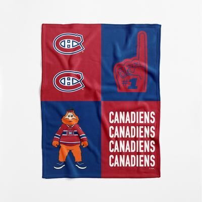 NHL Domino Swaddle Blanket
