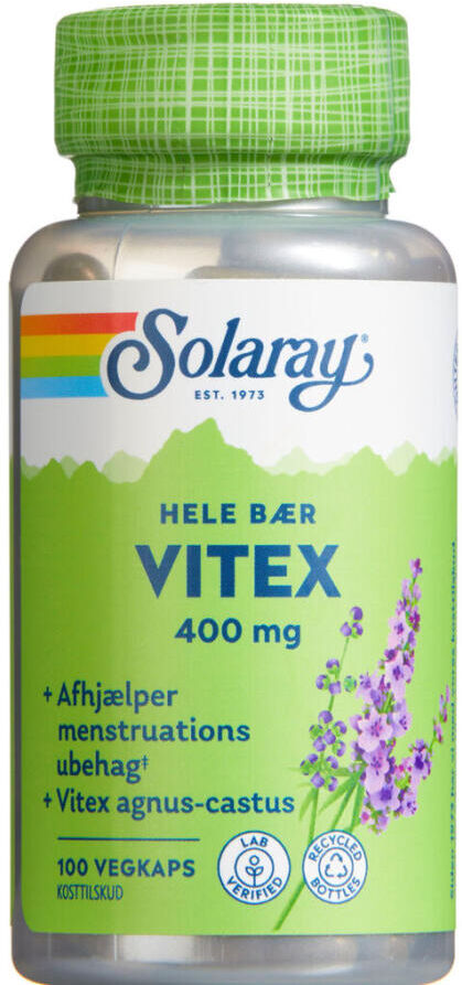 Solaray Vitex kapsler Kosttilskud 100 stk