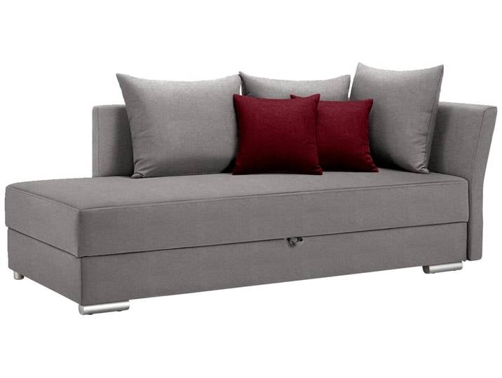 Hom´in Schlafsofa COMA, silber, Stoff