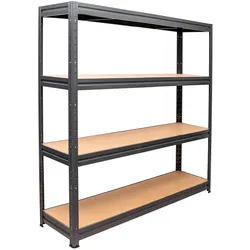 Stier, Kellerregal, Schwerlast-Fachbodenregal Fachlast 500kg HxBxT 1770x1800x450 mm