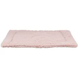 Trixie Liegematte Lonni Rib Samt Rosa (Hund, Katze), Hundebett + Katzenbett