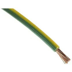 RS PRO, Kabelleitung, Green/yellow tri-rated cable 6.0mm 100m (100 m)