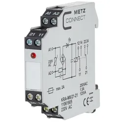 Metz Connect Koppelbaustein KRA-M8/21-21 230AC