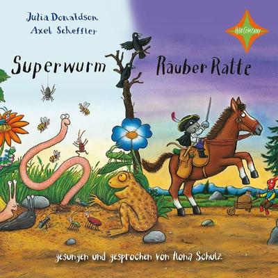 Superwurm / Räuber Ratte - Julia Donaldson, CD, 9783945709160