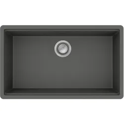 hansgrohe S53 Einbauspüle SilicaTec, 700x400mm, 43363290, Farbe: Steingrau