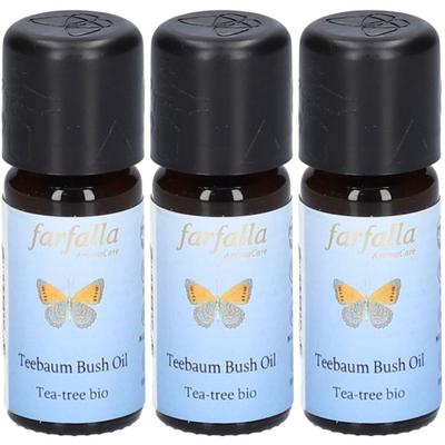 Farfalla Teebaum Äth/Öl Bio Wildsamml Gr Cru 10 ml x3 3x10 Ätherisches Öl
