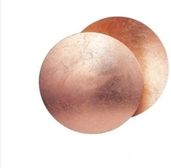 Friendly Fresh Finds Creative Moon LED Wall Sconce Gold Round Modern Wall Light copper dia25cm