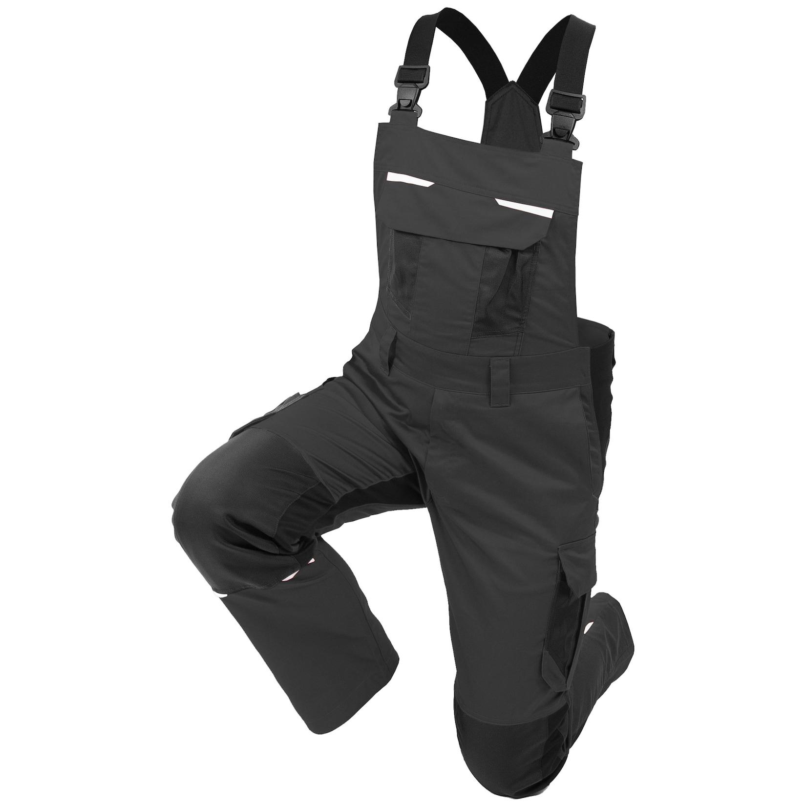 QUALITEX HIGH QUALITY WORKWEAR Latzhose IND phantom Herren: 29