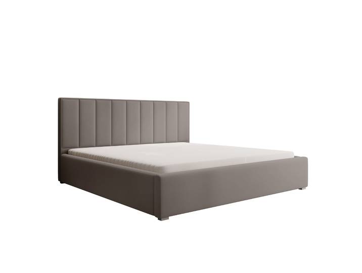 Polsterbett 140x200 cm Rinus in beige aus wasserabweisendem Stoff