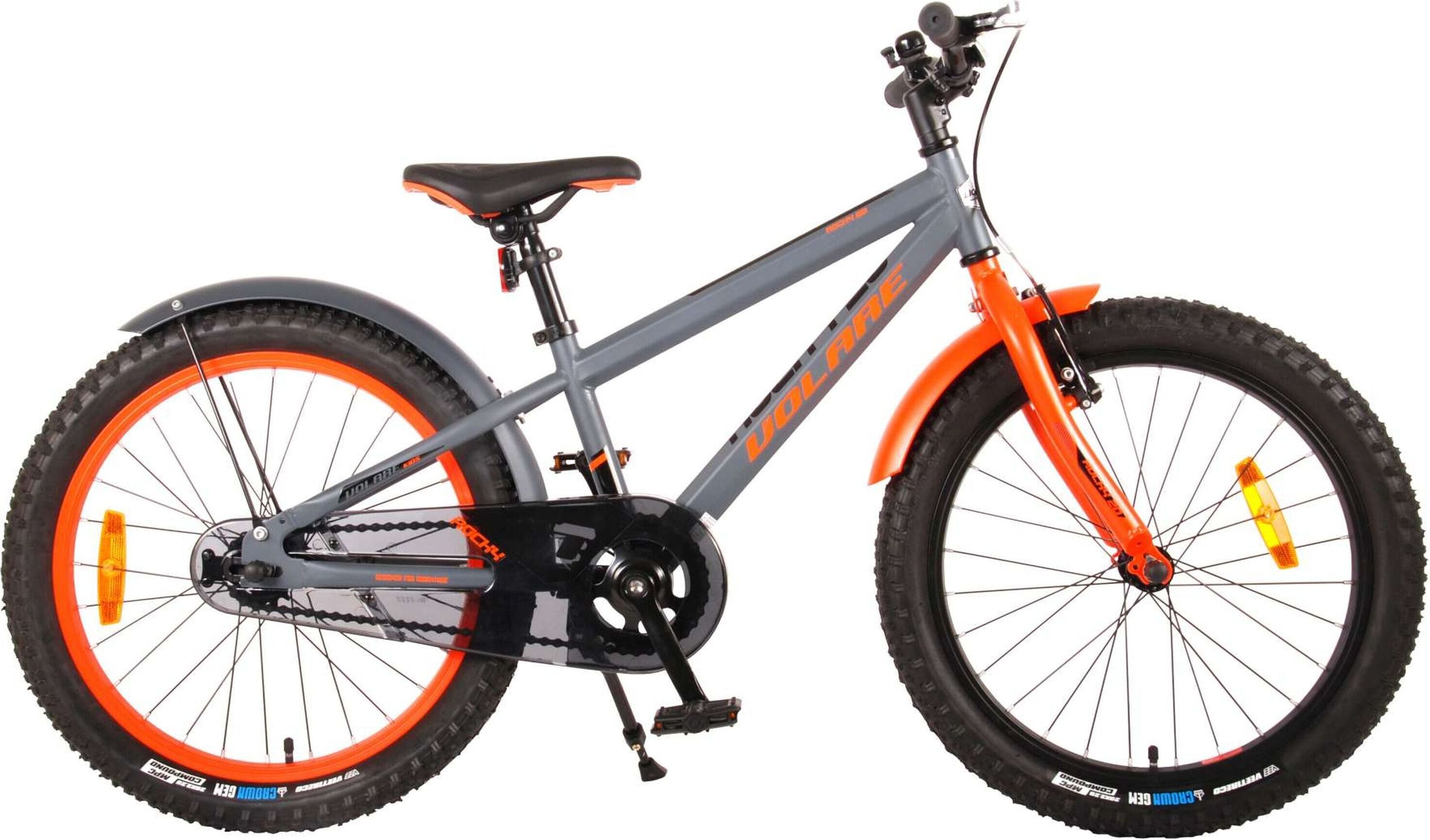 Volare - Kinderfahrrad 20" Rocky Prime Kollektion grau