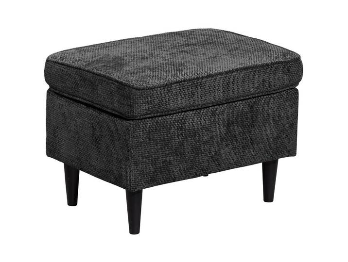 HOCKER Oskar Schwarz B: 63 cm
